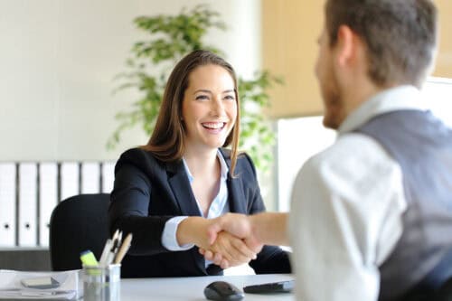 young woman starting as an agent in los angeles