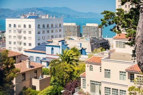 A view of a neighborhood in San Francisco – starting as an agent in San Francisco