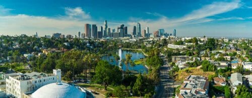 LA skyline - los angeles real estate market